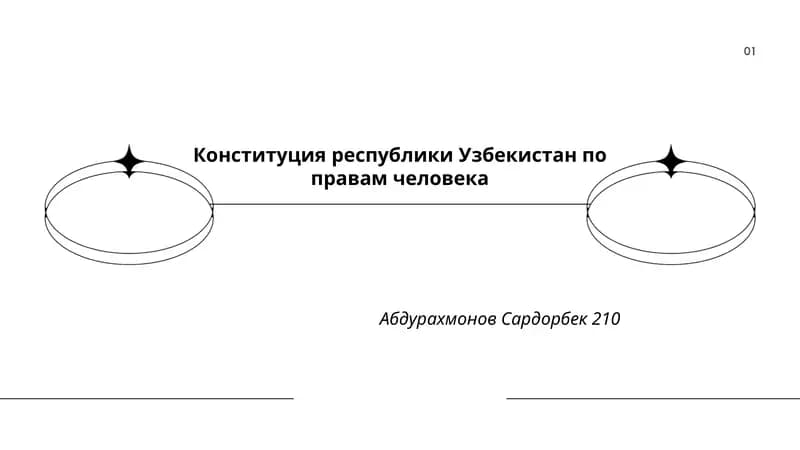 Конституция республики Узбекистан по правам человека
