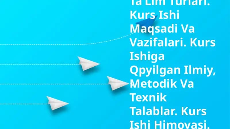 Mustaqil TaʼLim Maqsadi, Vazifasi