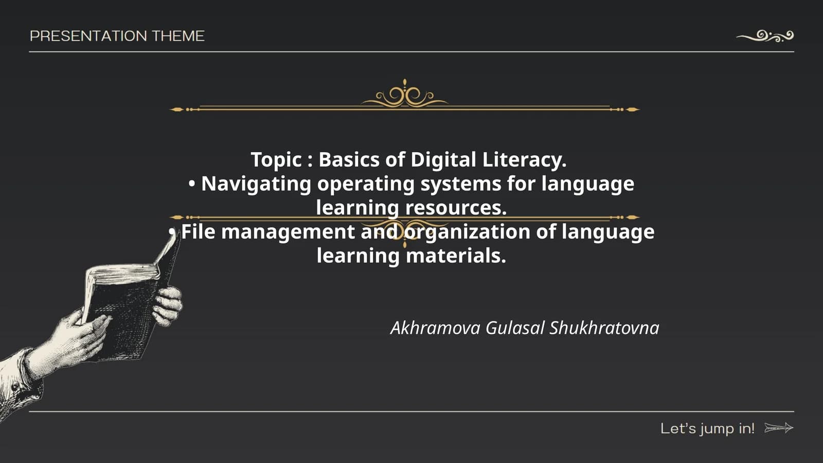 Basics of Digital Literacy