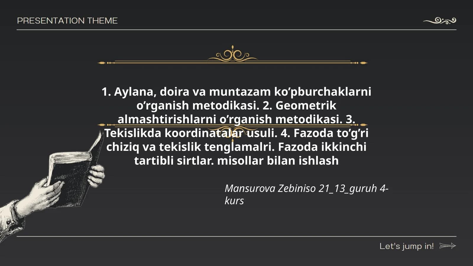 Aylana, doira va muntazam ko’pburchaklarni o’rganish metodikasi