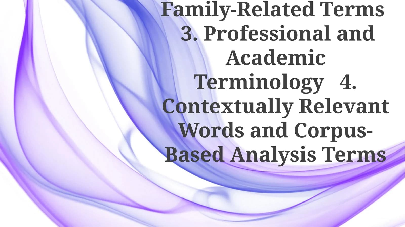 Word Combinations