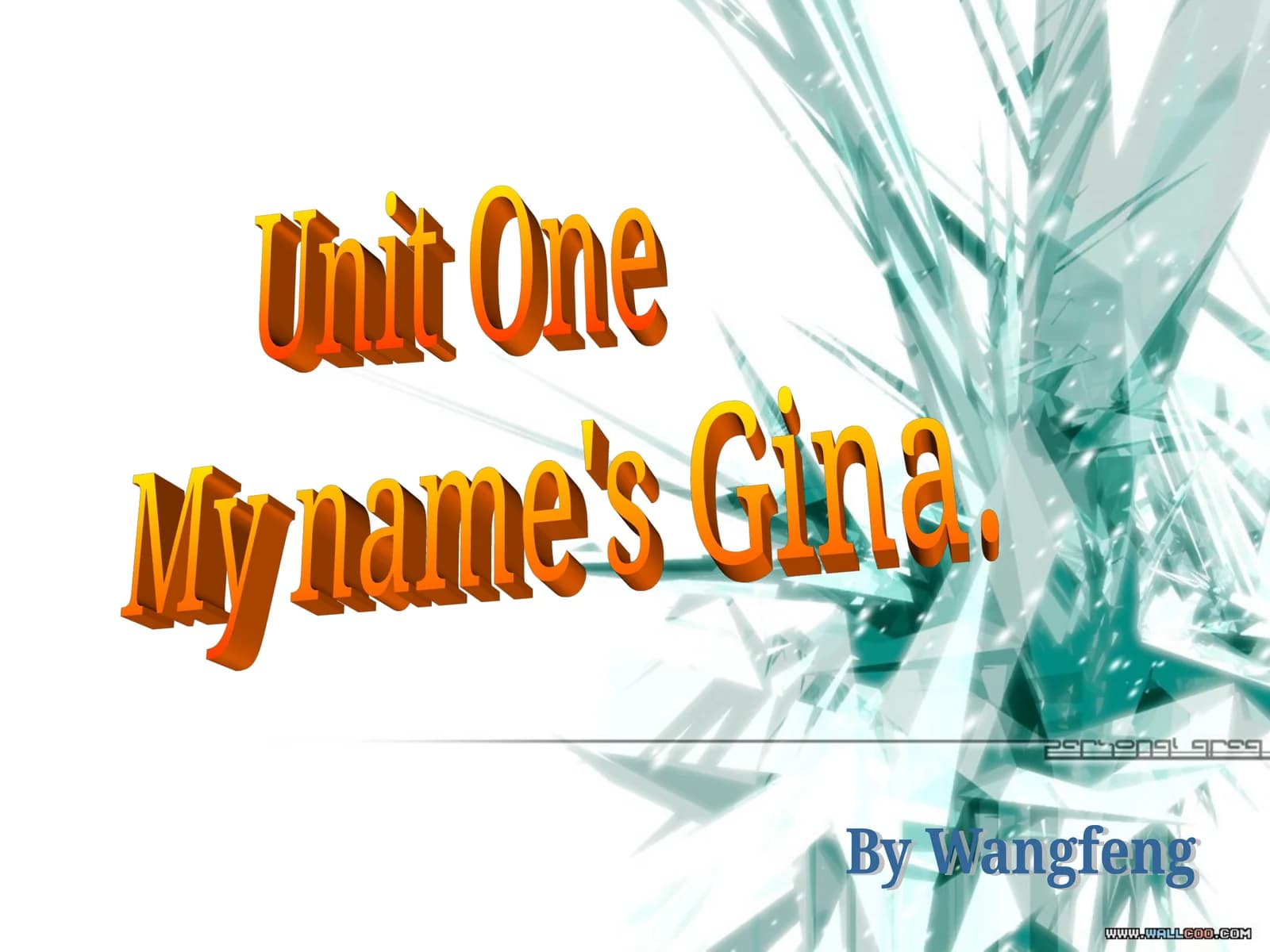 Unit One