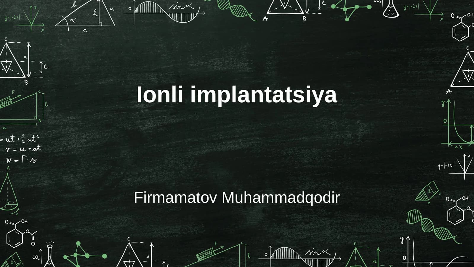 Ionli implantatsiya