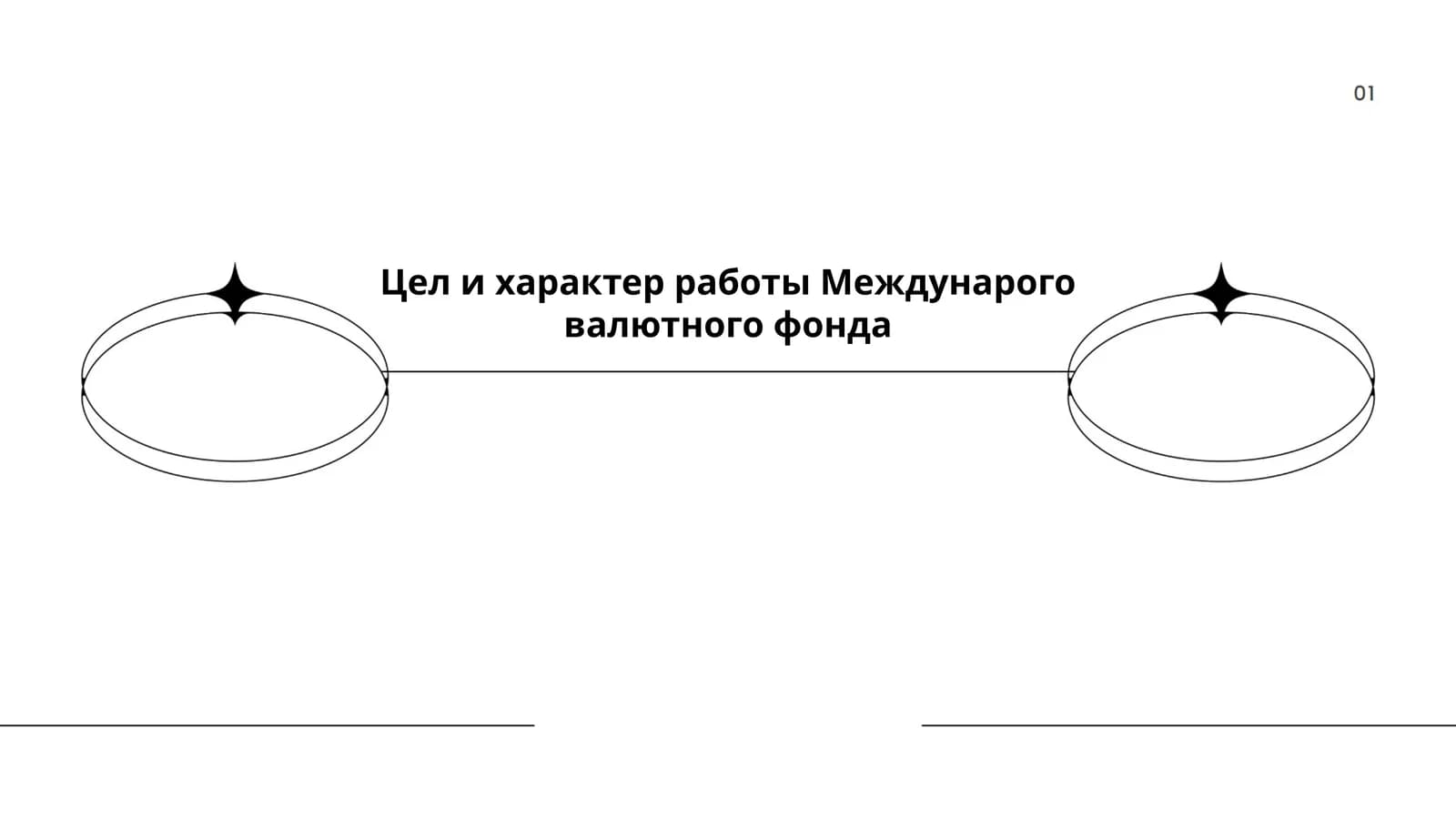 Цел и характер работы Междунарого валютного фонда