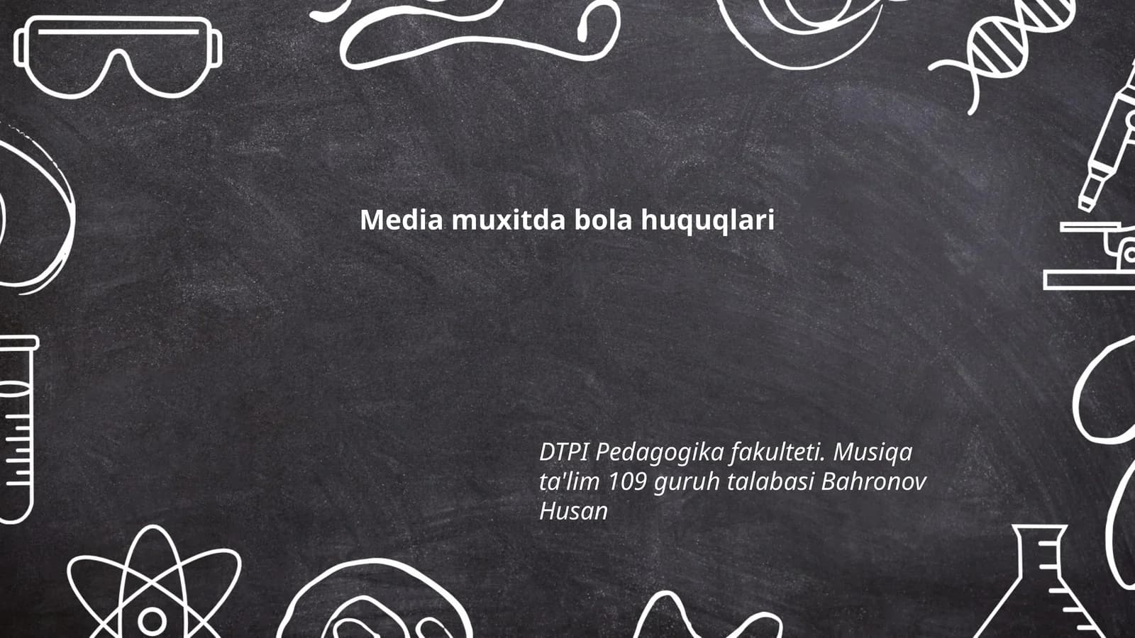 Media muxitda bola huquqlari