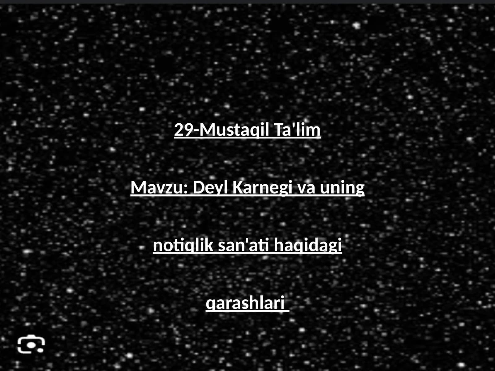 DeylKarnegivauningnotiqliksan'atihaqidagiqarashlari