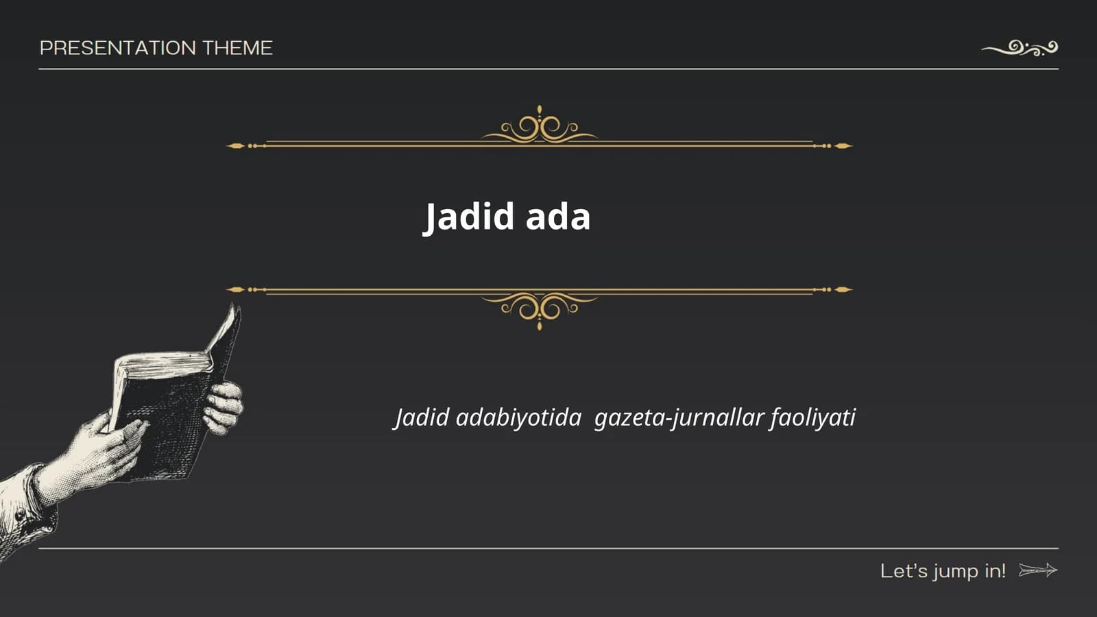 Jadid adabiyotida gazeta-jurnallar faoliyati