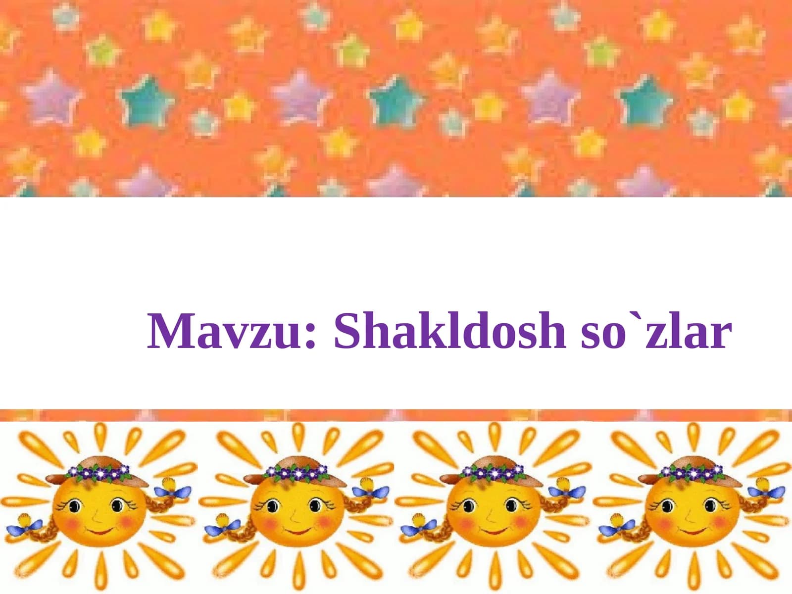 Shakldoshso`zlar