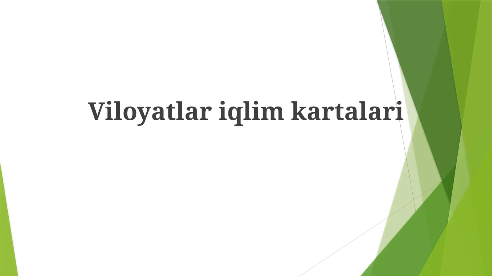 Viloyatlariqlimkartalari