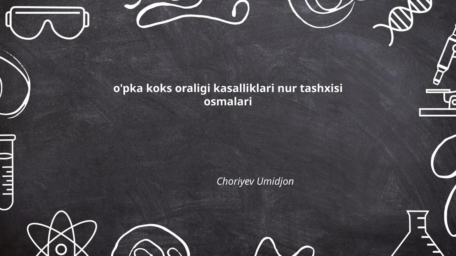 O'pka koksi o'smalarining nur tashxislash usullari