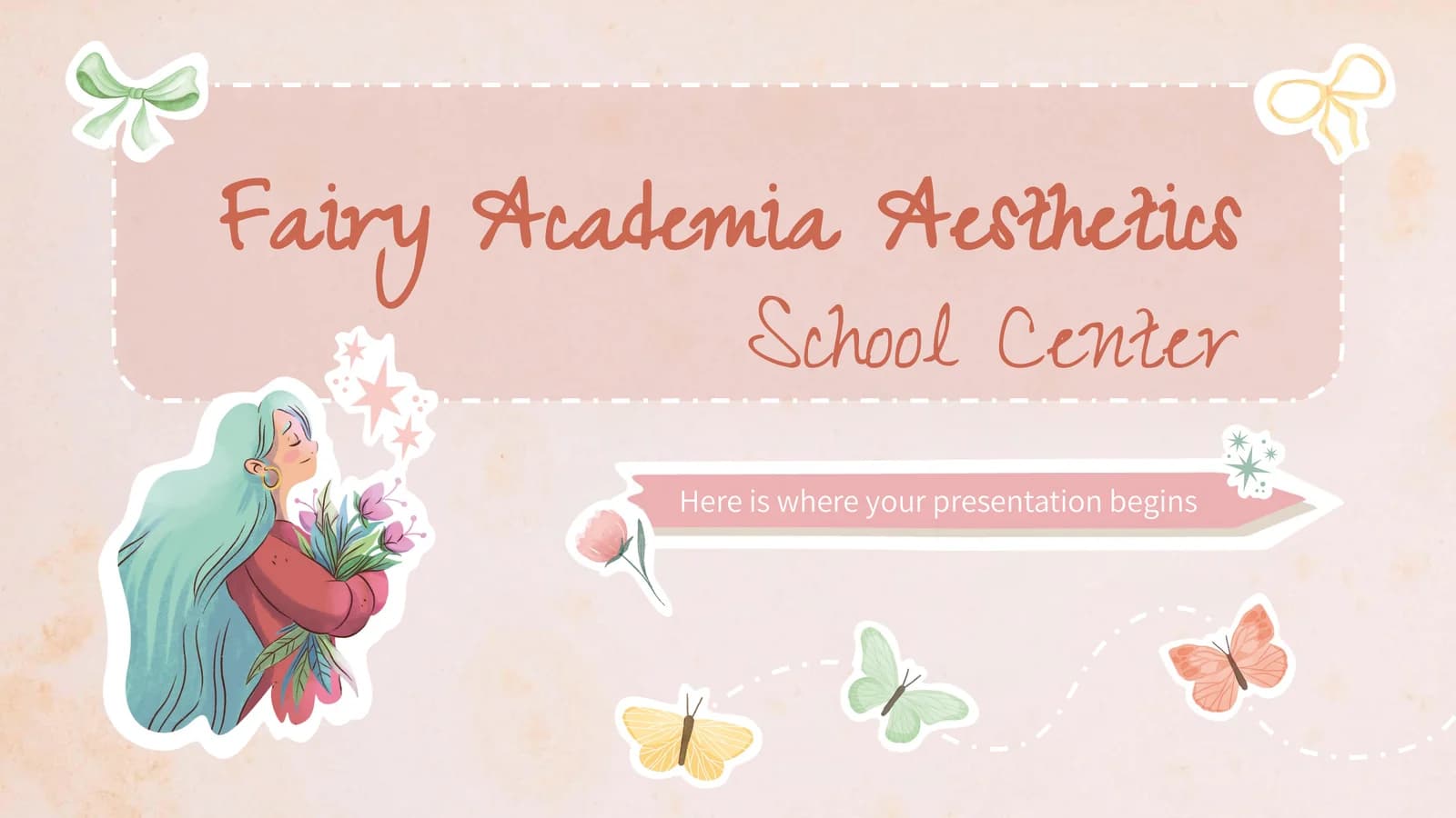 Fairy Academia AestheticsSchool Center
