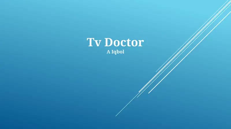 TV Doctor