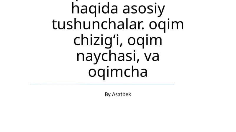 Oqim Maydoni