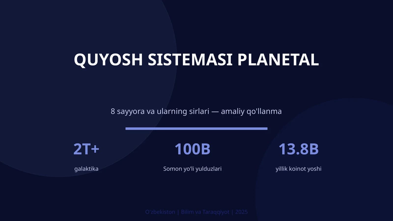 Quyosh sistemasi planetal