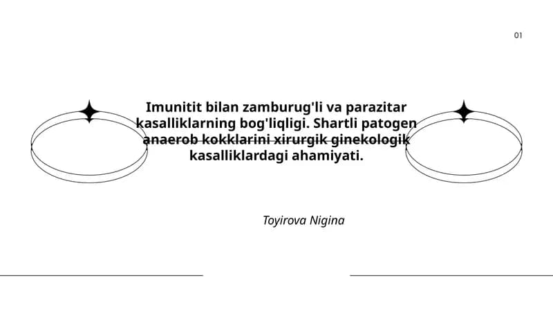 Imunitit bilan zamburug'li va parazitar kasalliklarning bog'liqligi