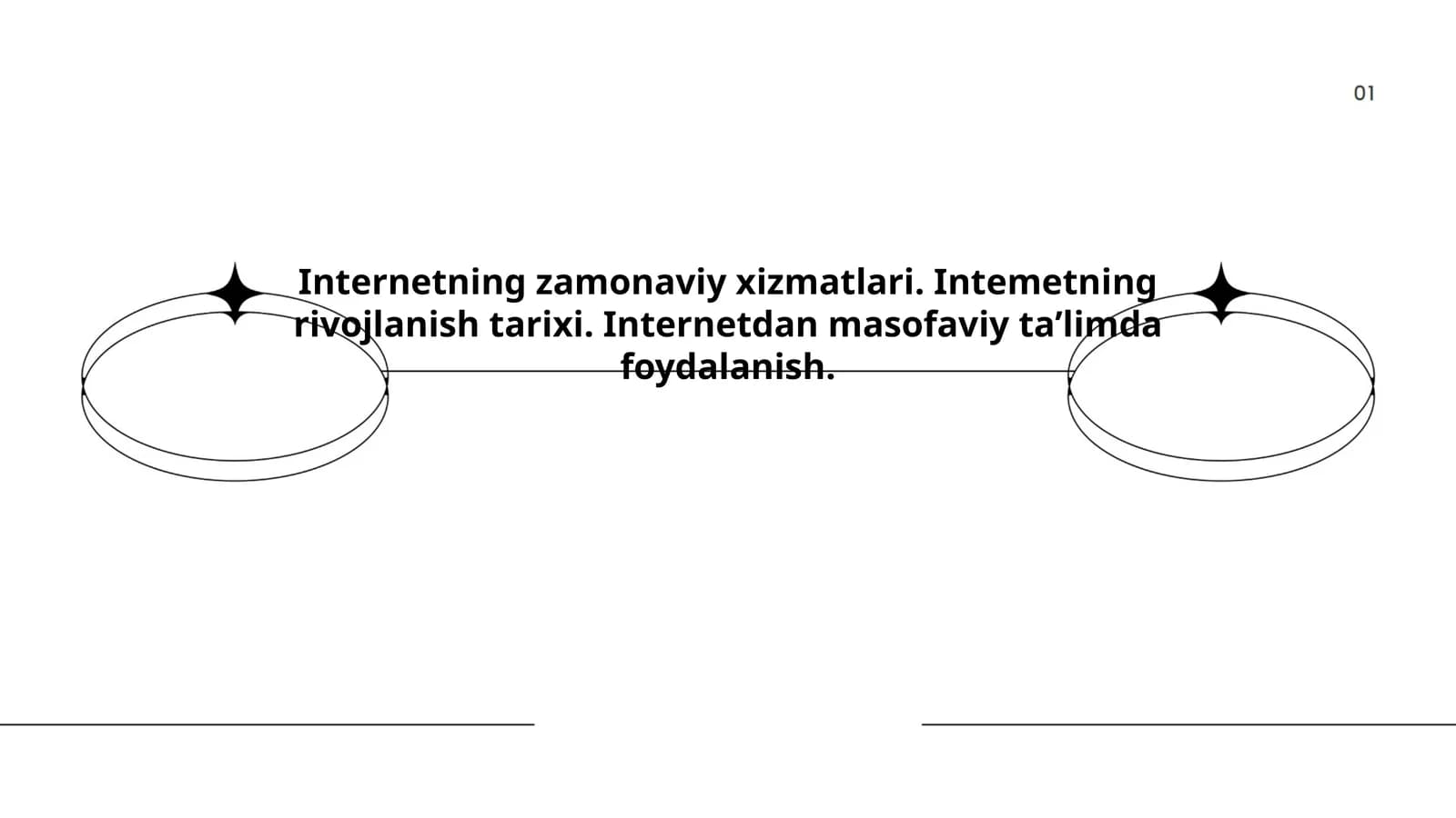 Internetning zamonaviy xizmatlari