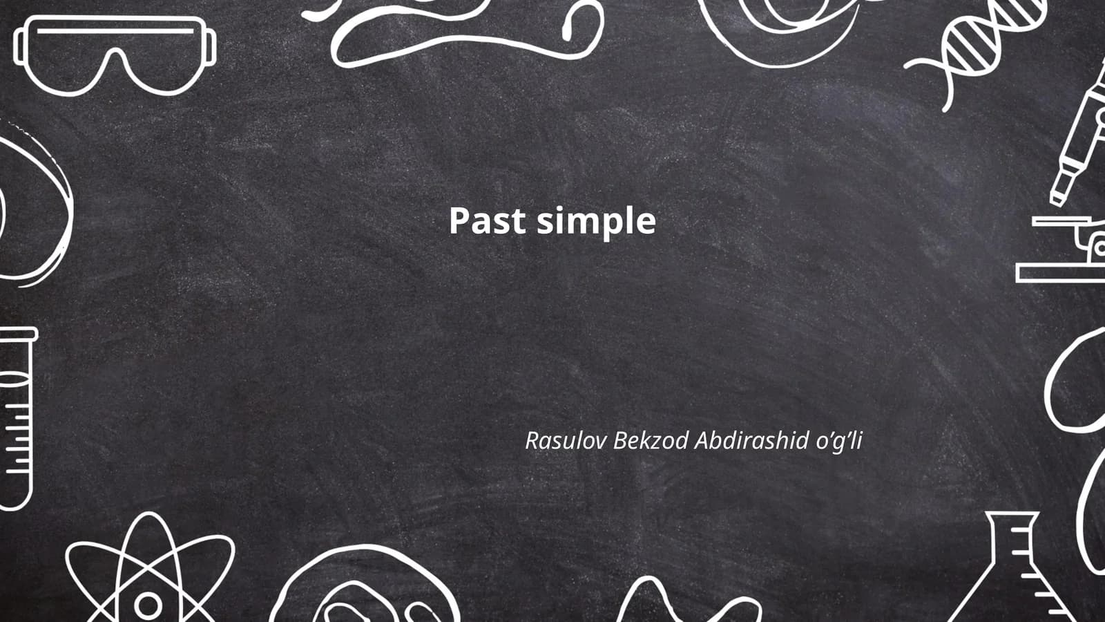 Past simple