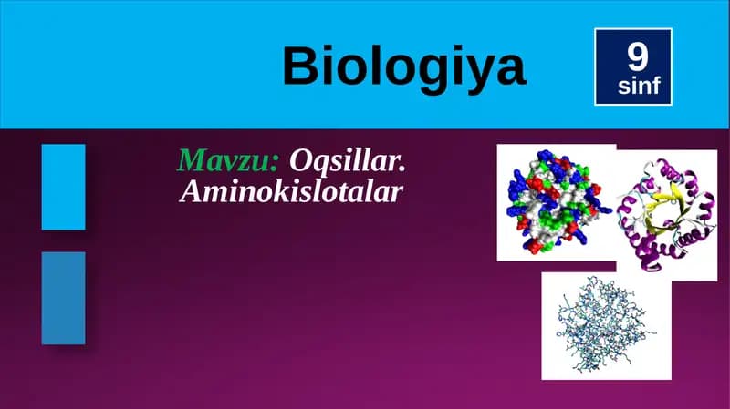 Oqsillar