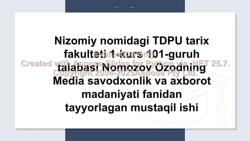 Axborotlashgan jamiyatning ilmiy talqini