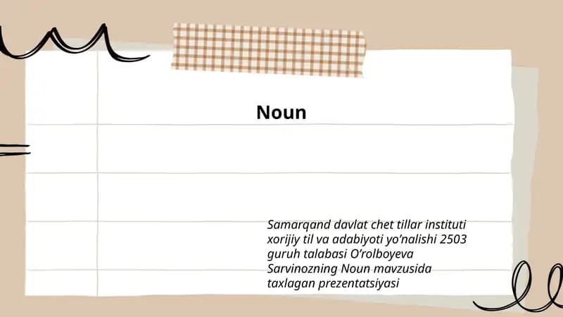 Noun