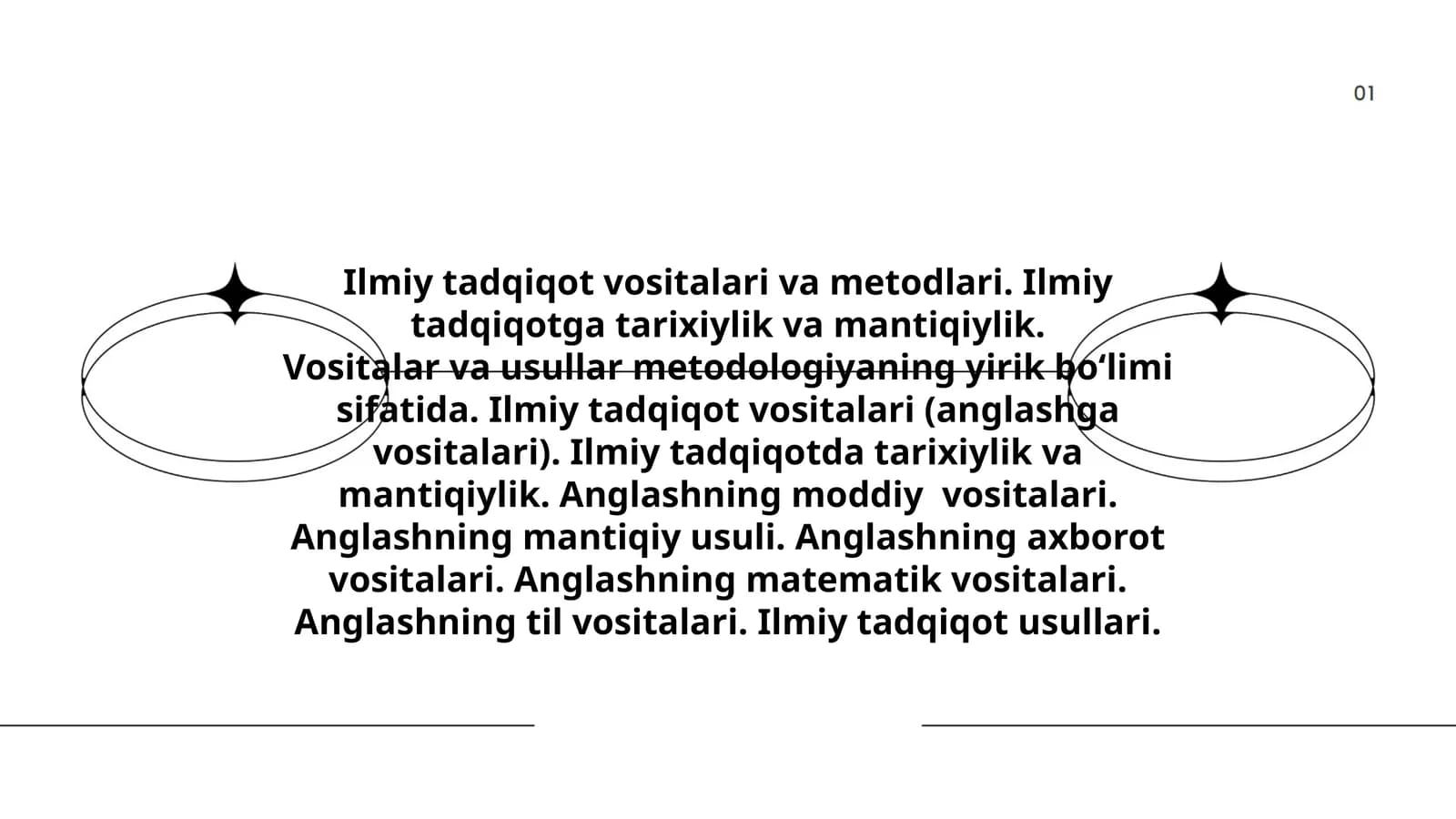 Ilmiy tadqiqot vositalari va metodlari