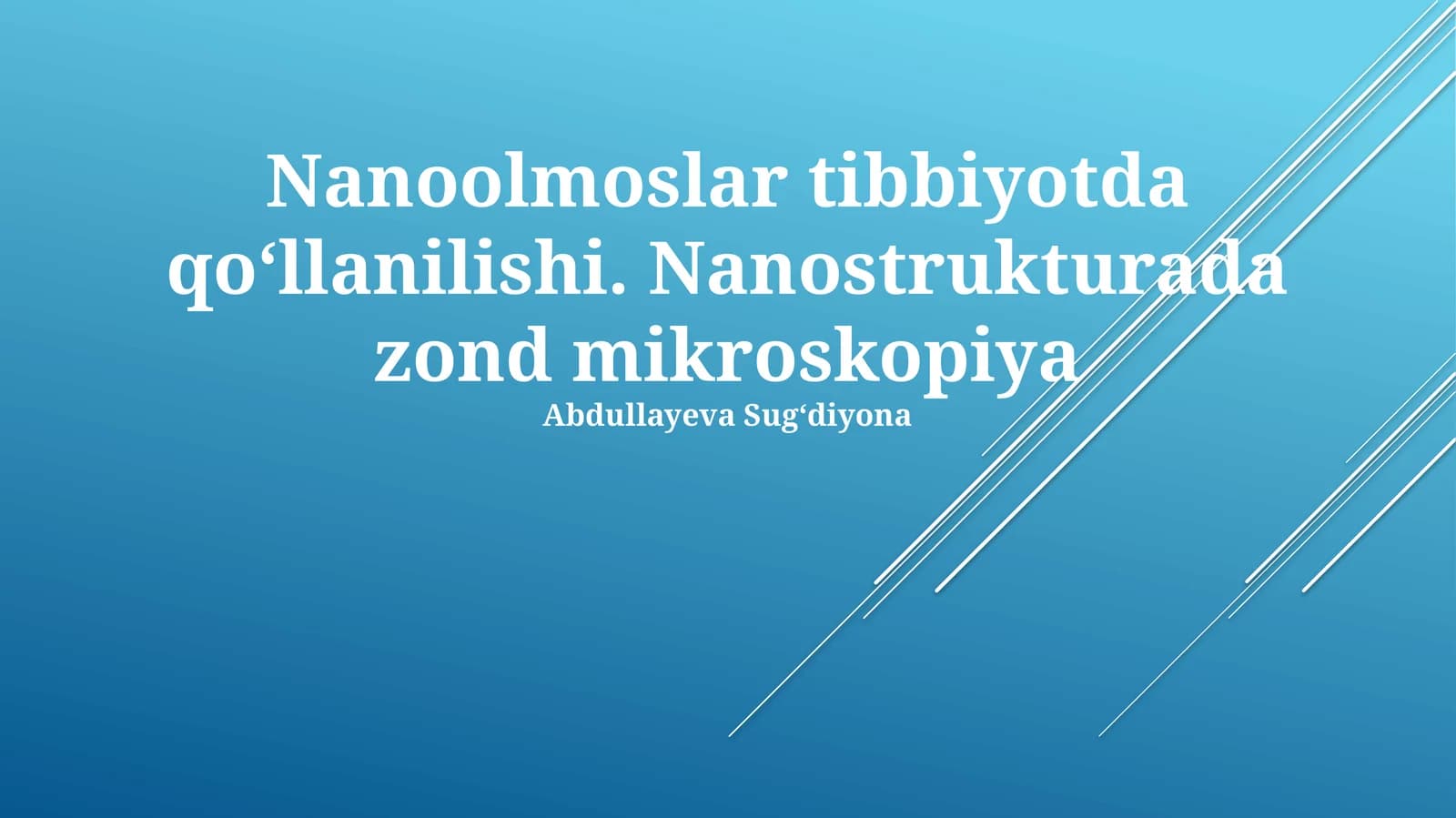 Nanostrukturada zond mikroskopiya