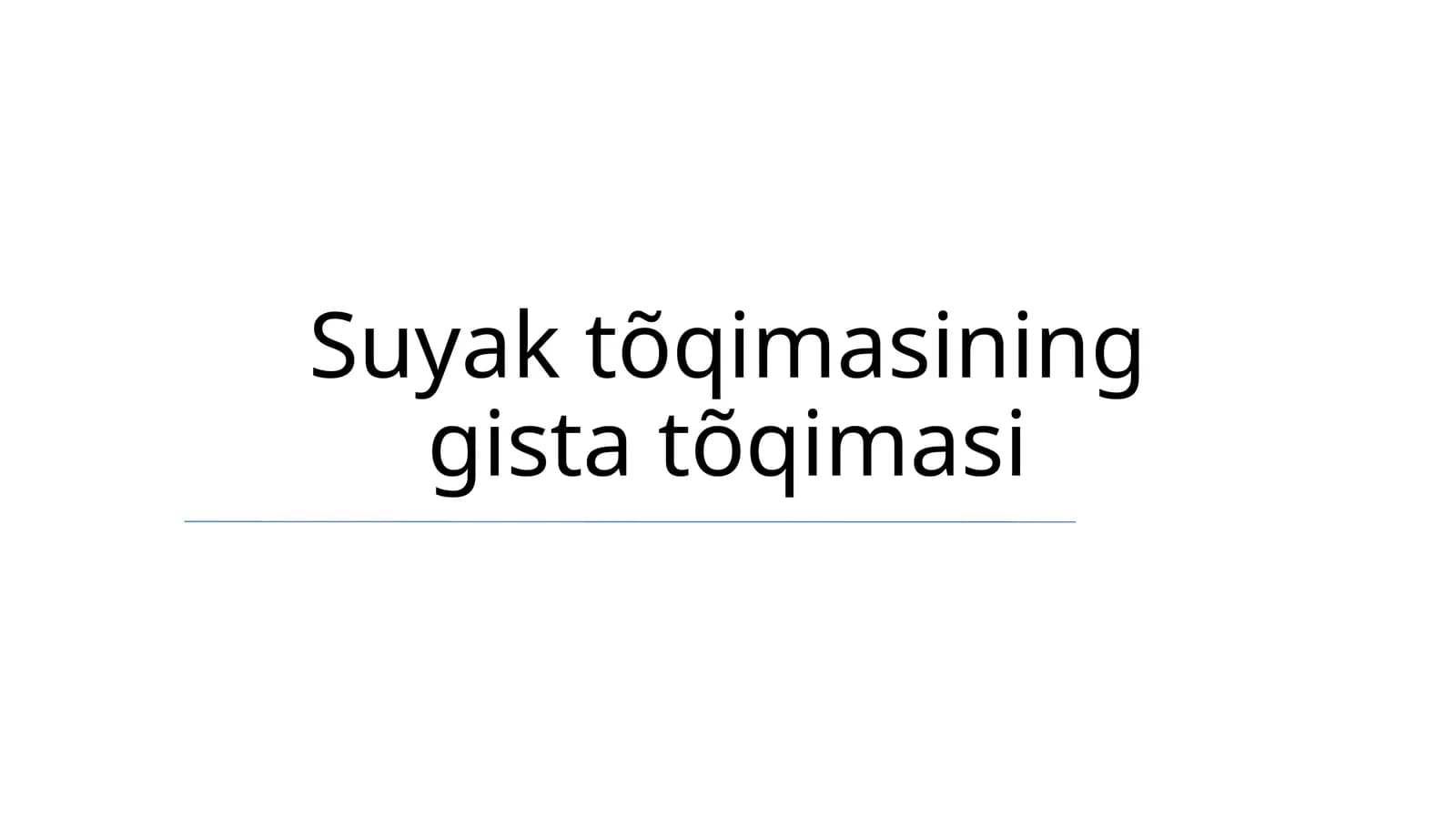 Suyak tõqimasining gista tõqimasi
