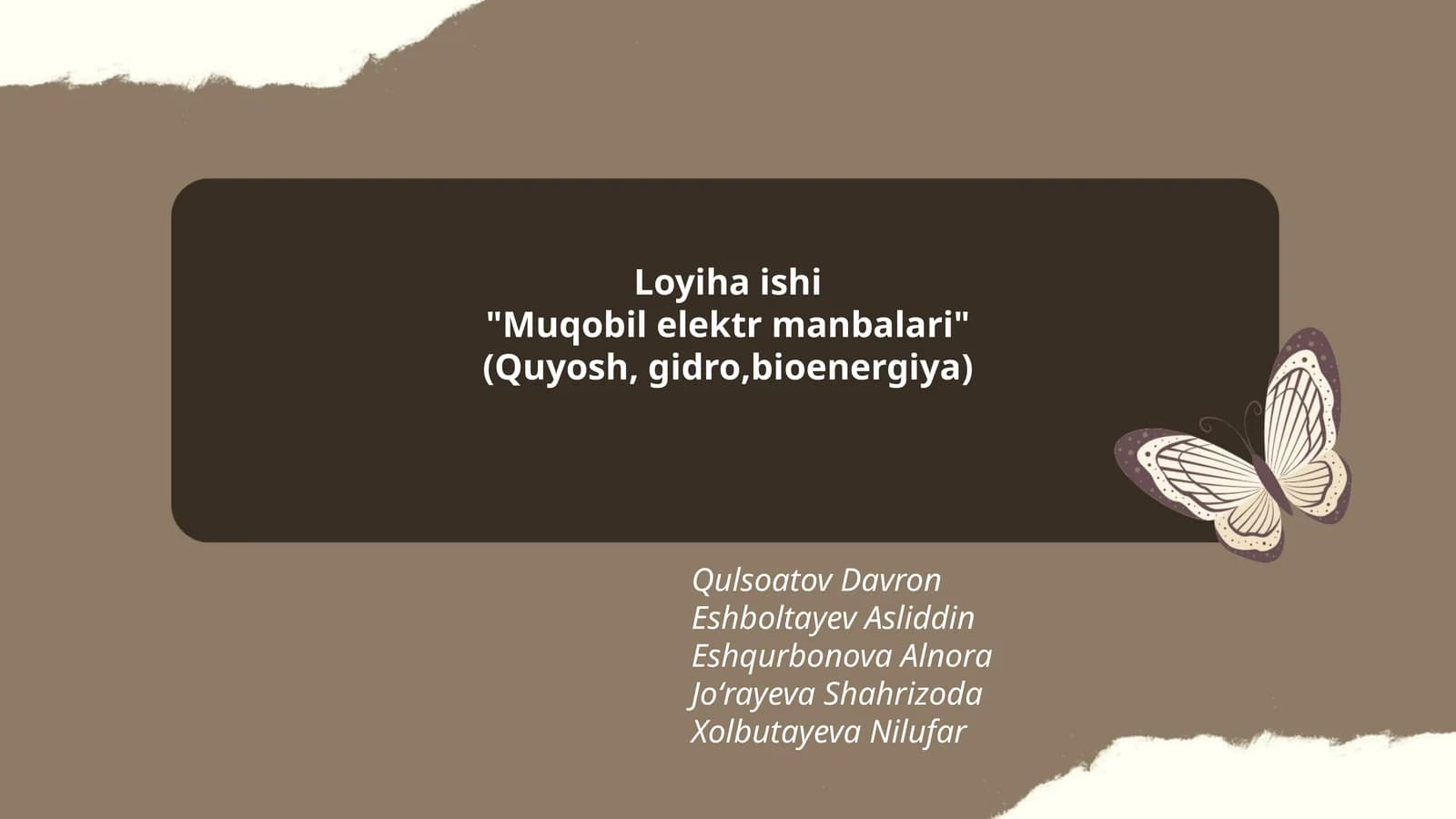 Muqobil elektr manbalari