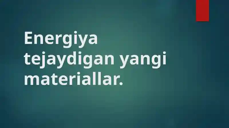 Energetika sanoati