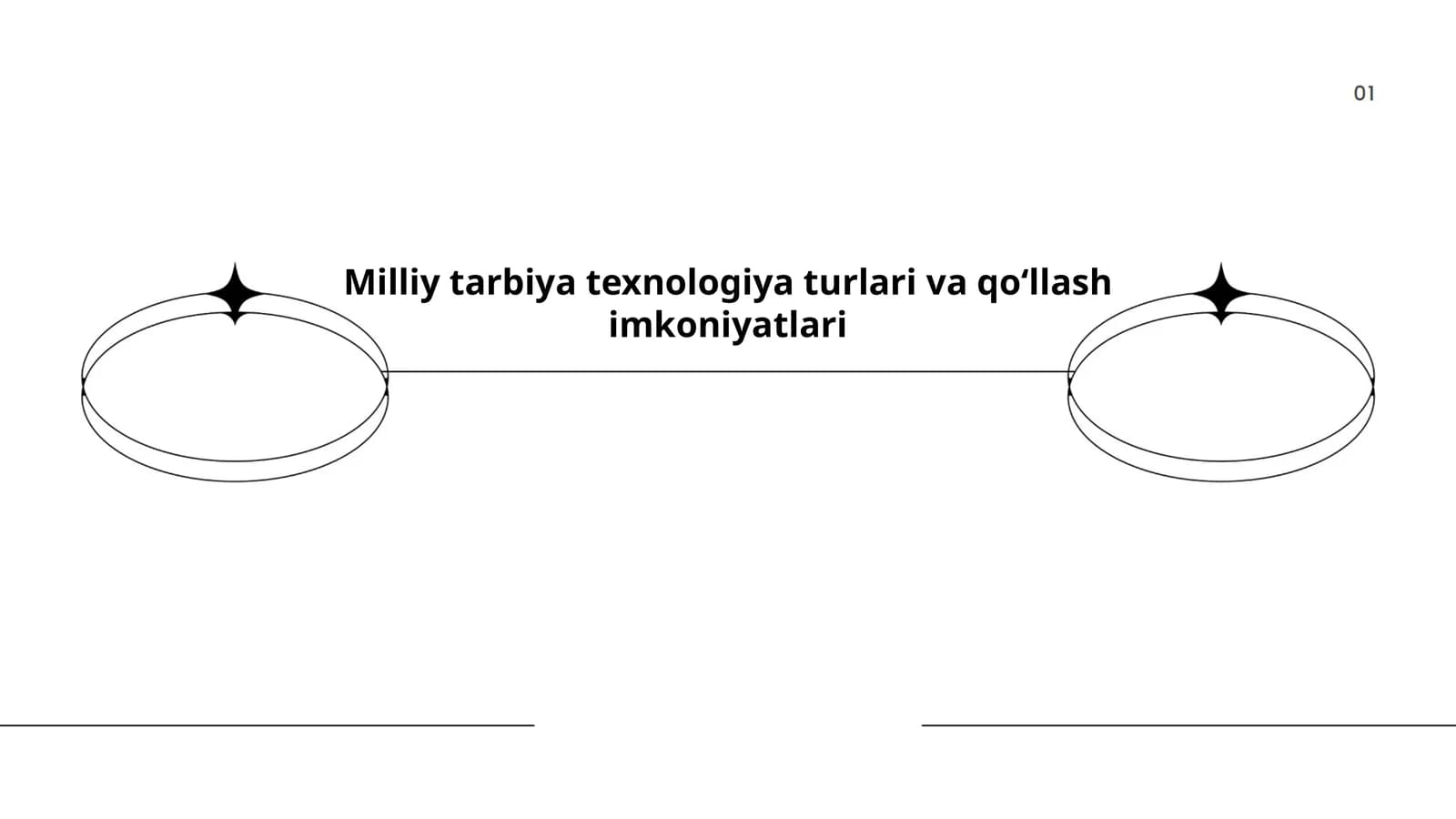 Milliy tarbiya texnologiya turlari va qoʻllash imkoniyatlari