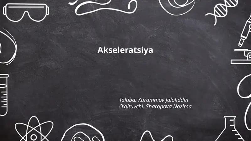 Akseleratsiya