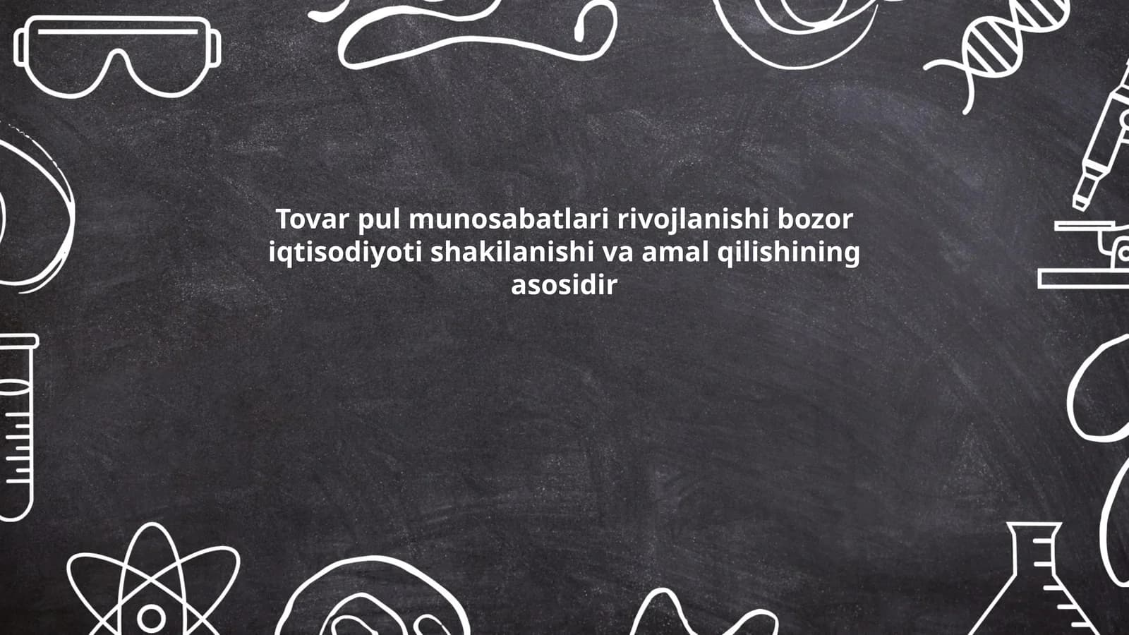 Bozor iqtisodiyotining asosiy tamoyillari