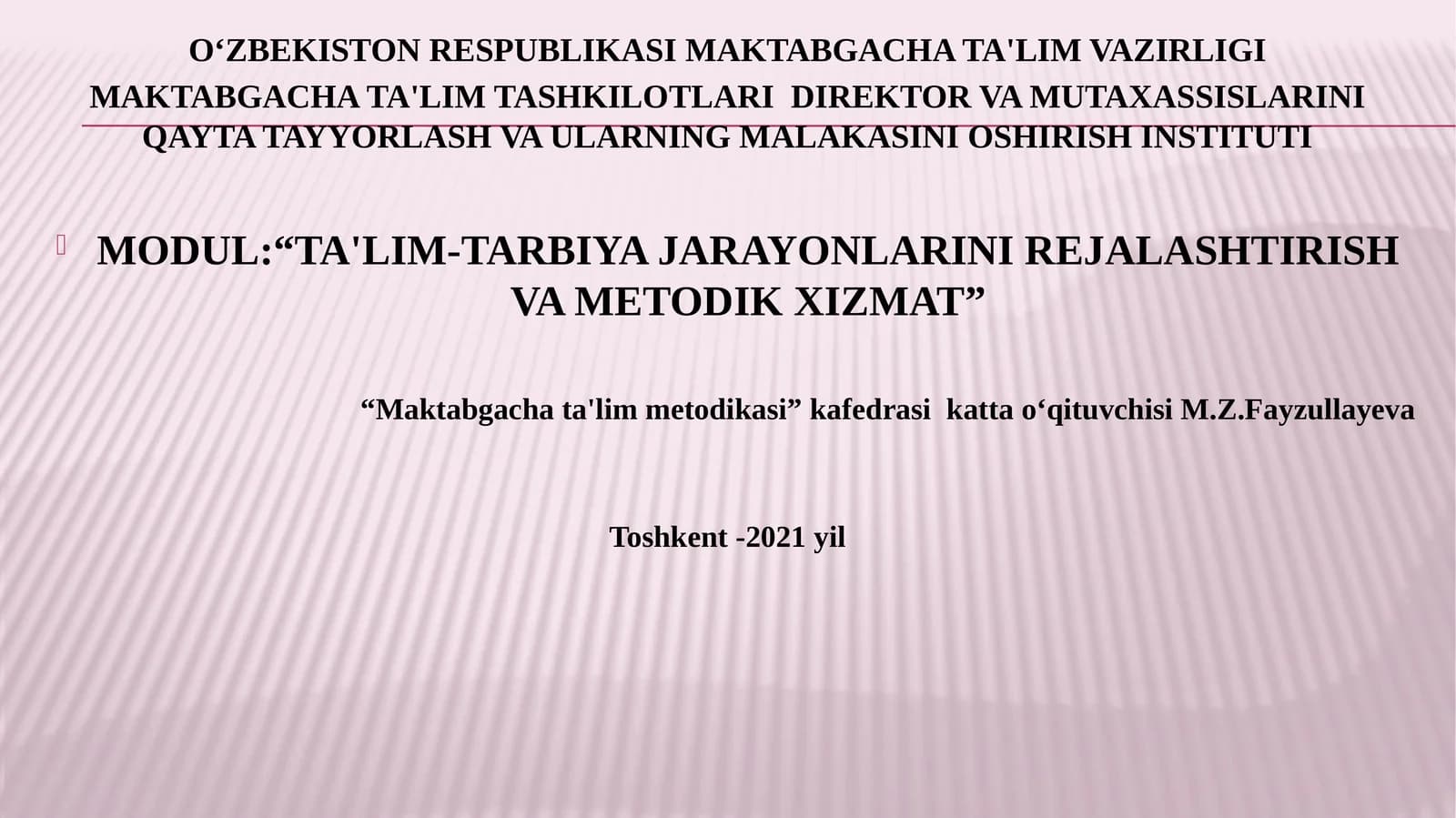 Pedagogik-kouchinghamkorligi”faoliyati