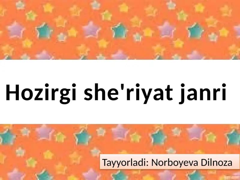 Mustaqillik davri milliy adabiyot tarixi