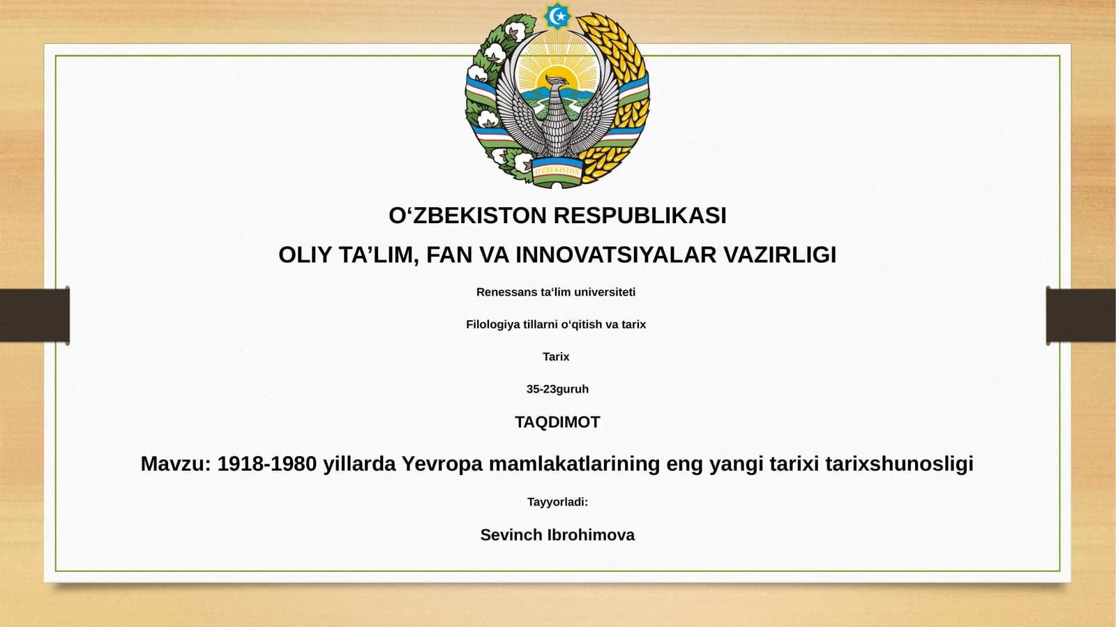 1918-1980 yillarda Yevropa mamlakatlarining eng yangi tarixi tarixshunosligi
