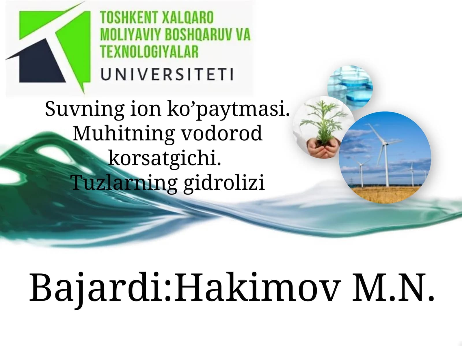 Suvning ion ko'paytmasi