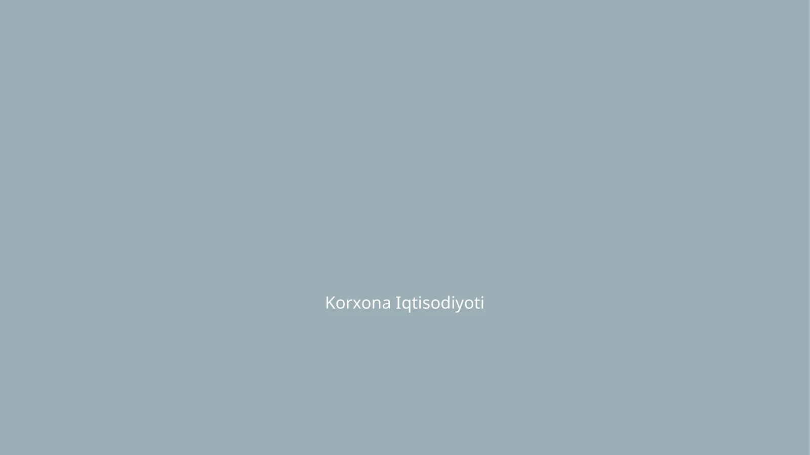 Korxonaning boshqaruv apparati va boʻlimlar faoliyati
