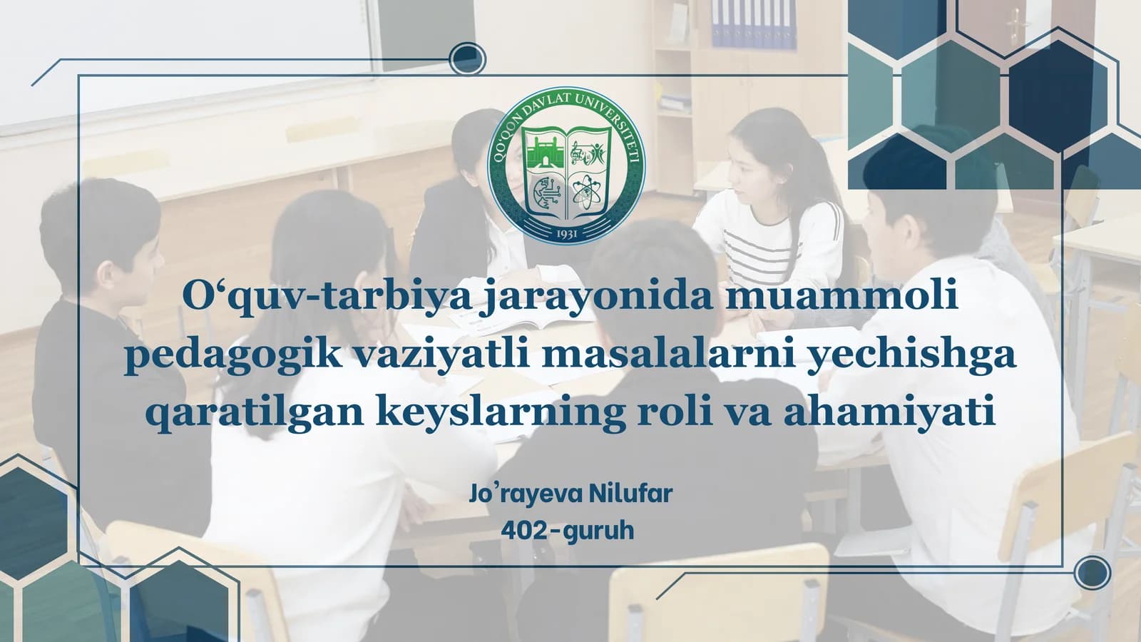 Keys-stadi (Case Study) Maqsadi va ahamiyati
