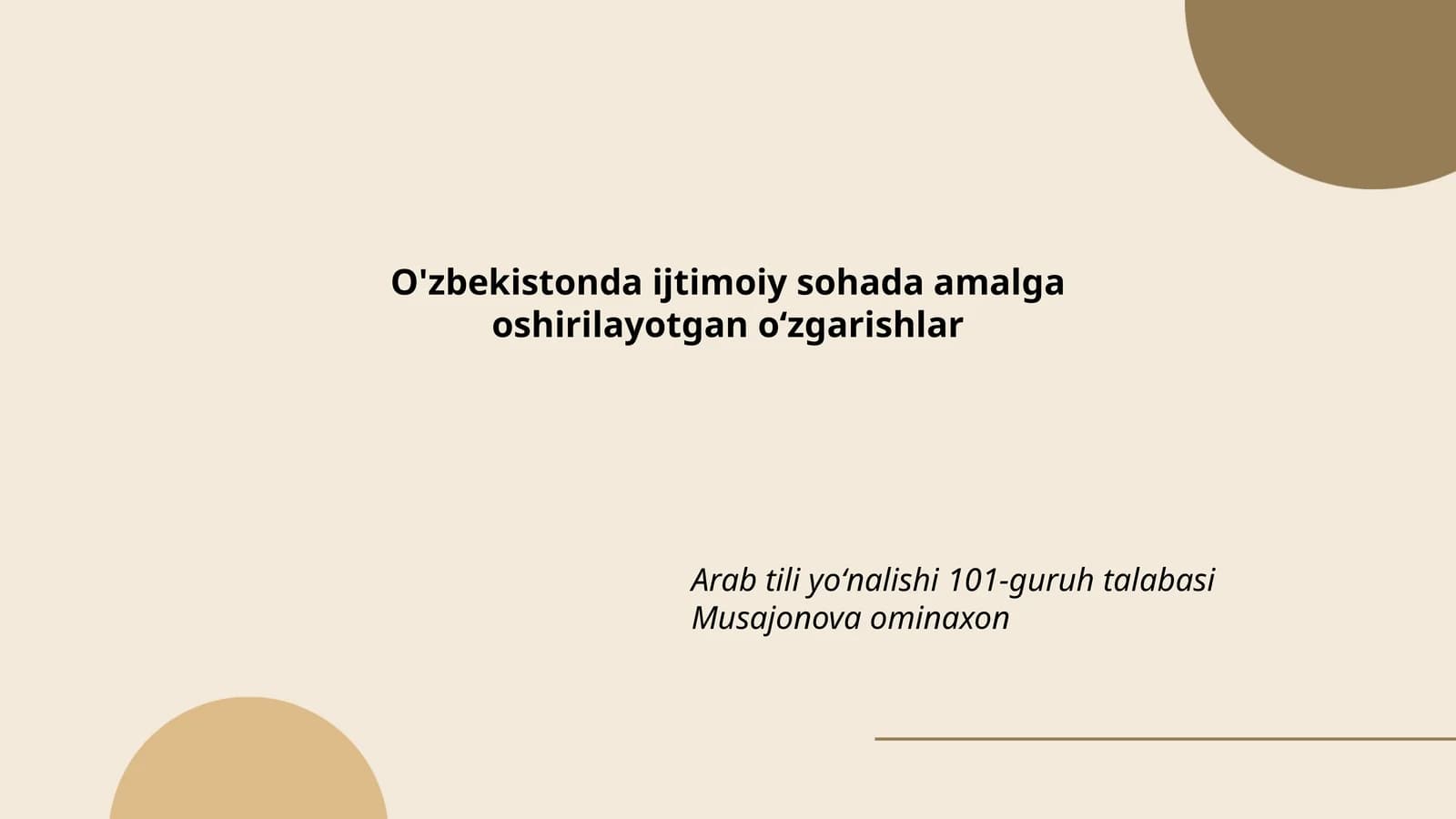 Ta'lim islohotlari