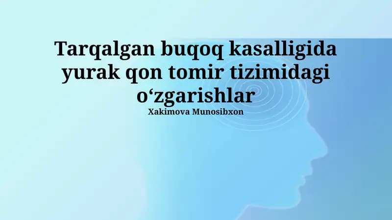 Brusellozdagi Yurak-Qon Tomir Asoratlari va Davolash