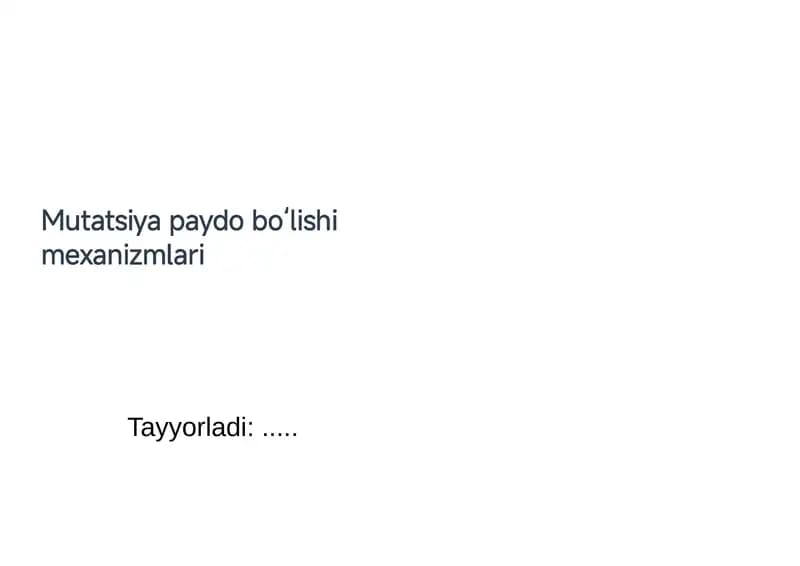 Iqtisodiy ihtiyorlar tahlili