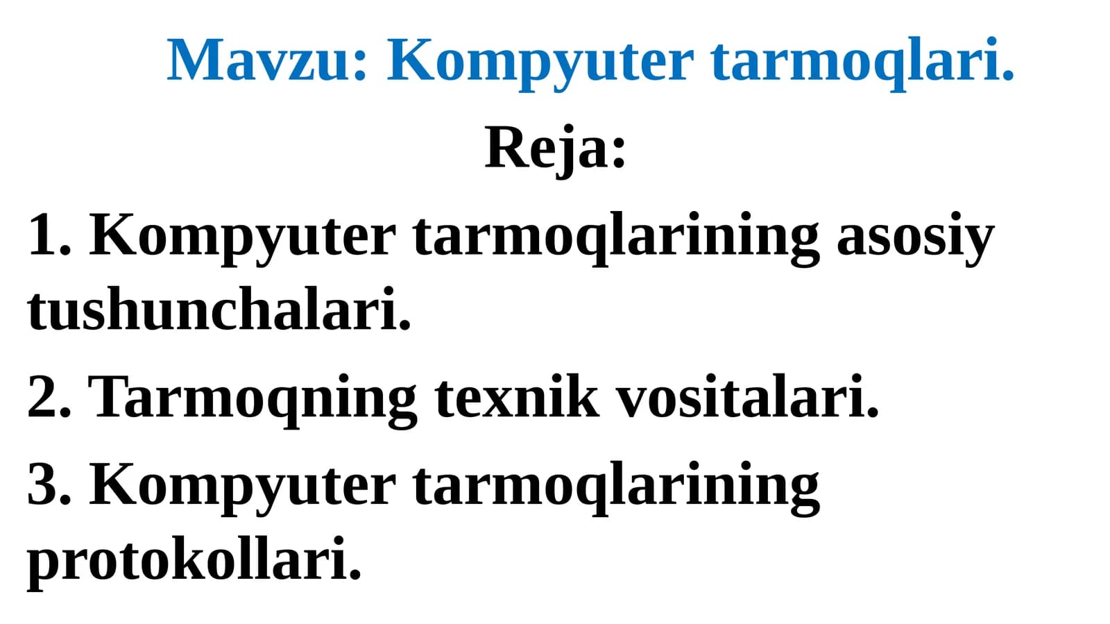 Kompyutertarmoqlari