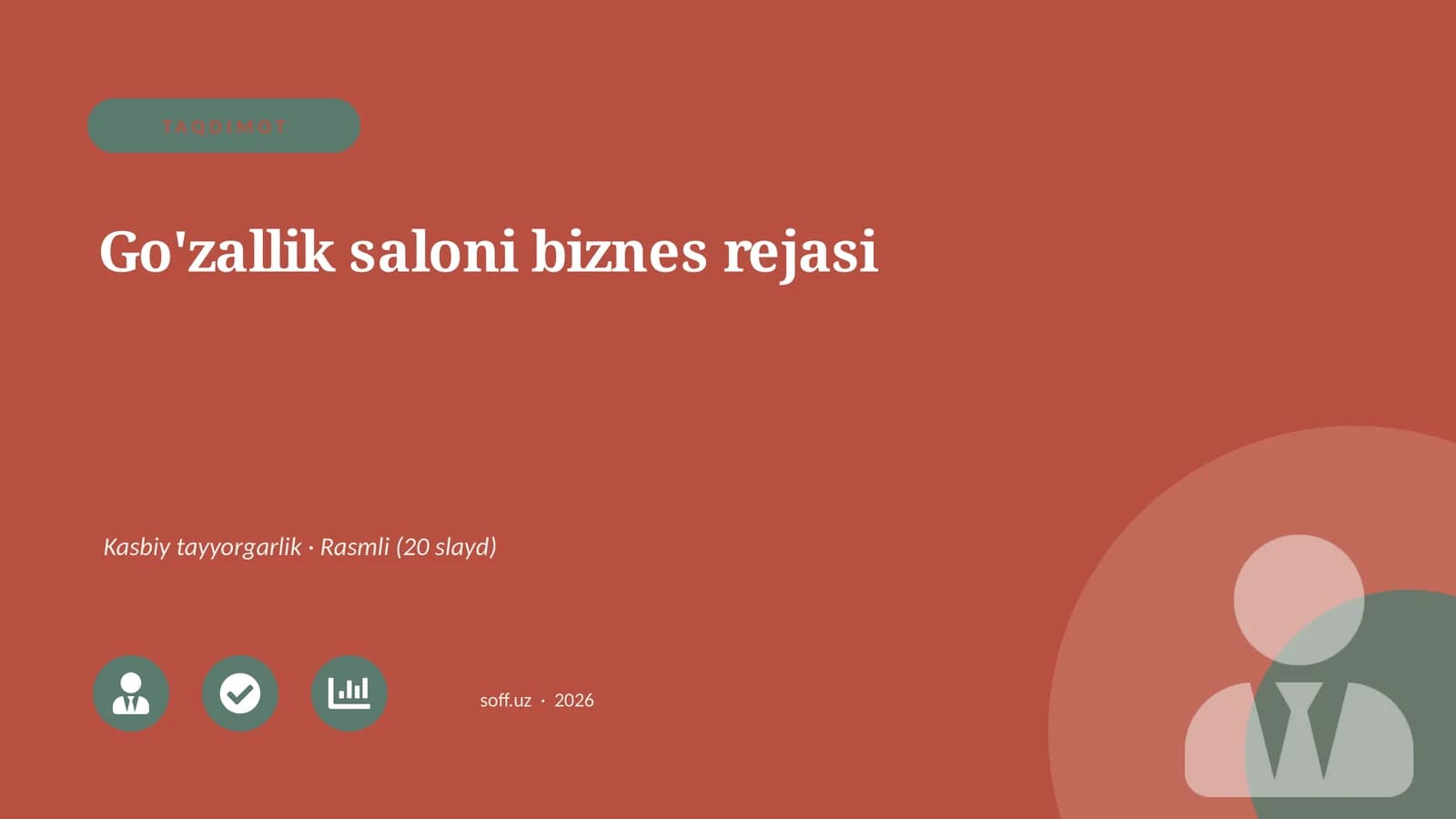 Go'zallik saloni biznes rejasi