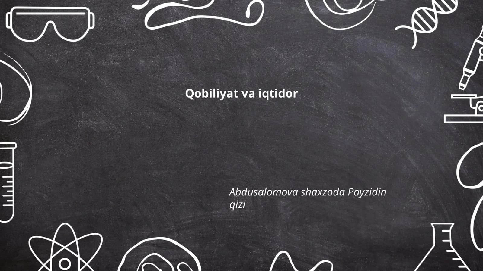 Qobiliyat va iqtidor