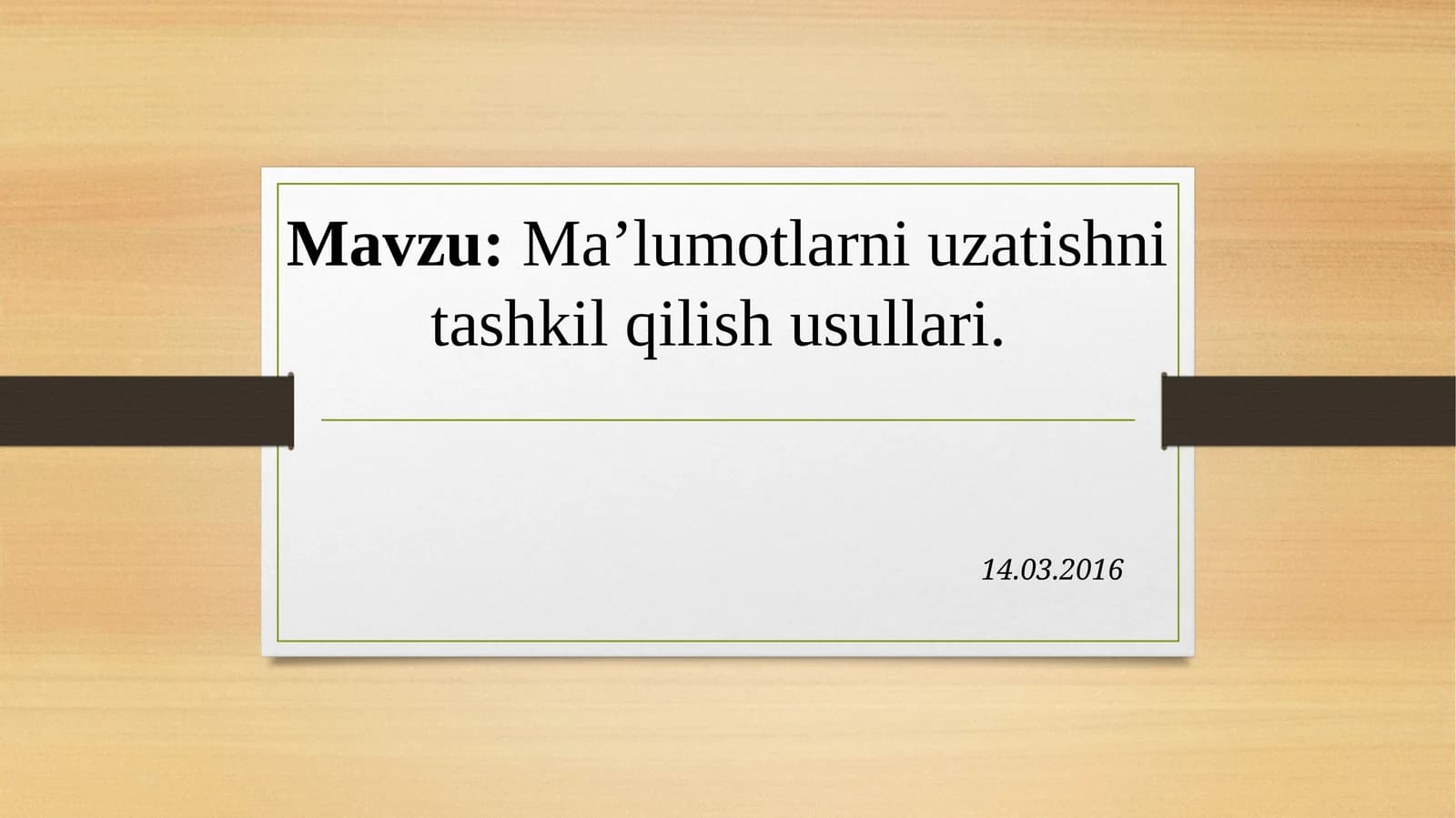 Kompyutеr Tarmoqlari Arxitеkturasi