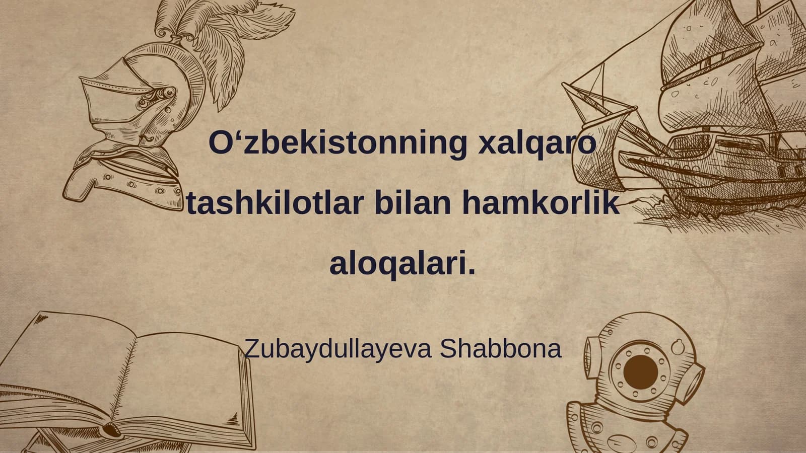 O‘zbekistonning xalqaro tashkilotlar bilan hamkorlik aloqalari