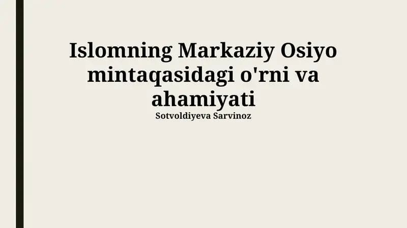 Ayollar va Islom