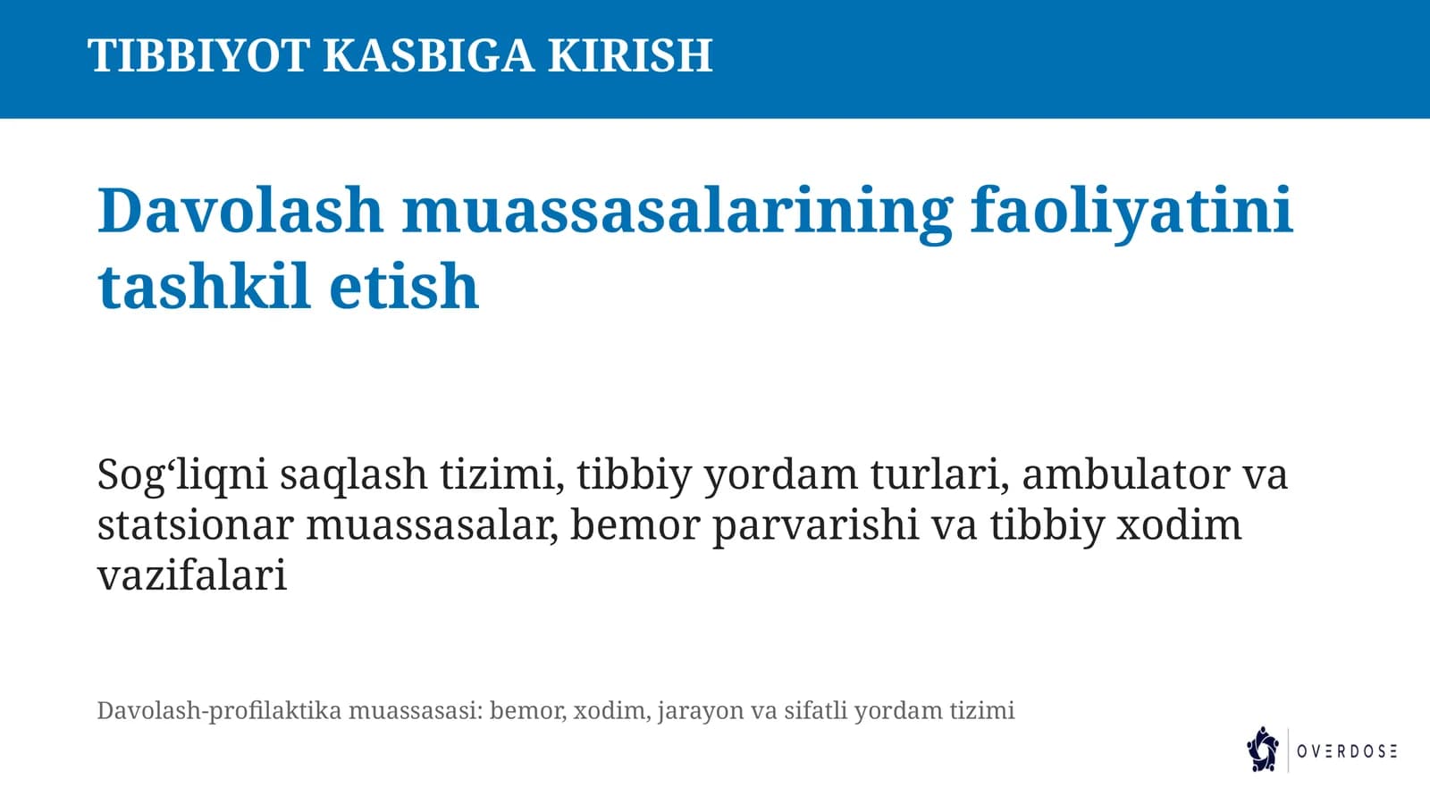 tibbiyot