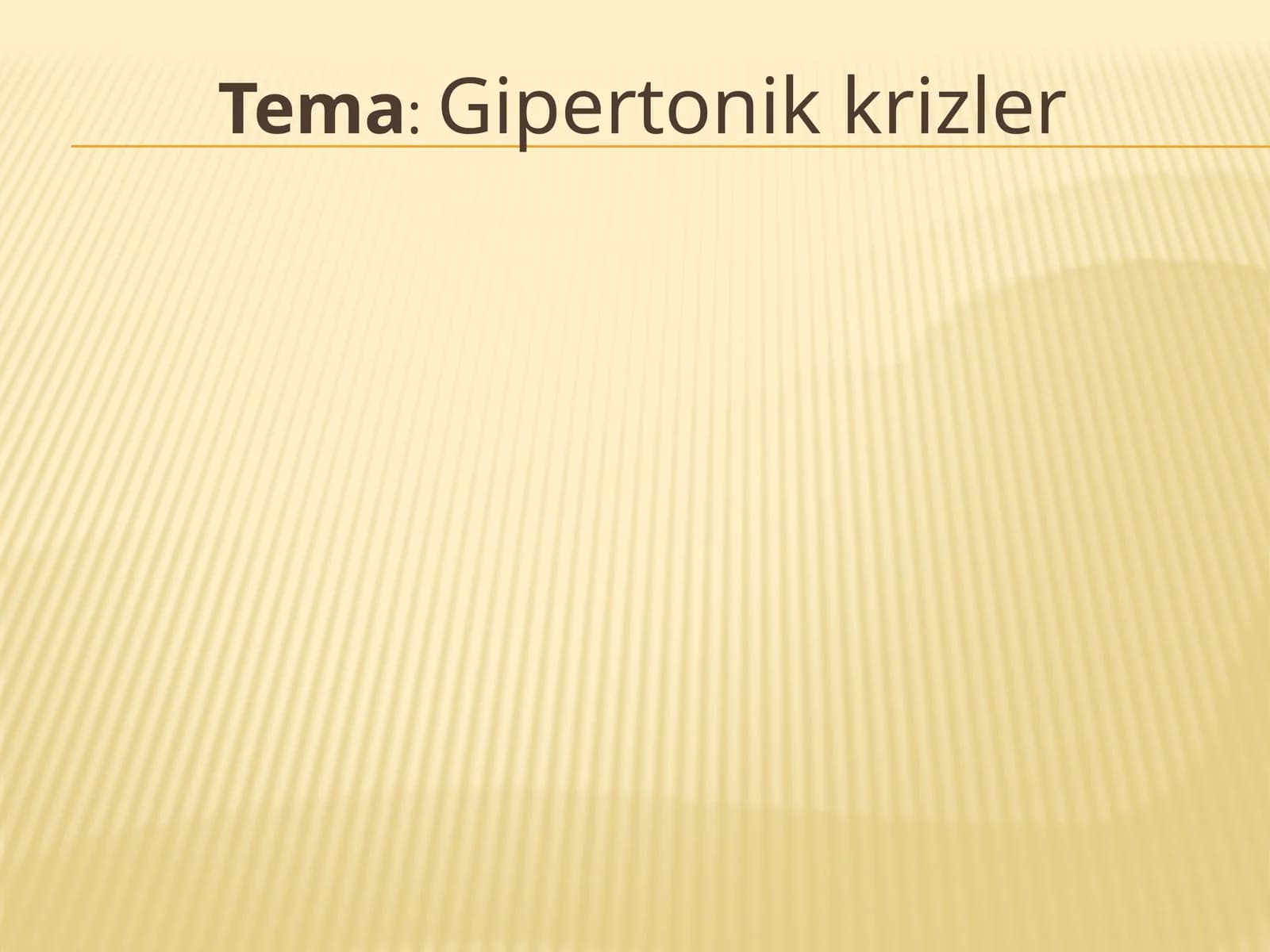 Gipertonikkrizler
