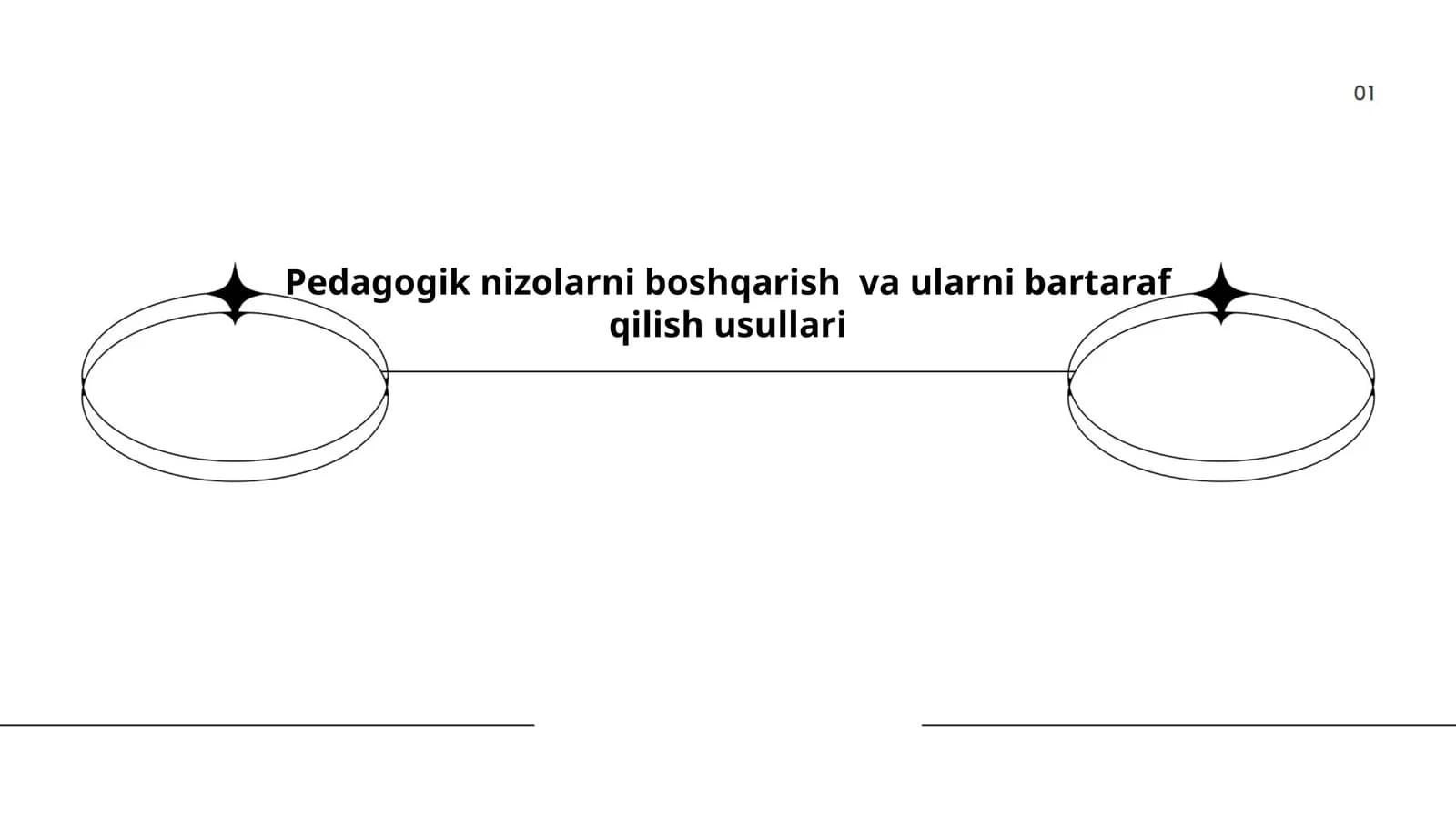 Pedagogik nizolarni boshqarish va ularni bartaraf qilish usullari